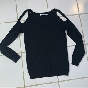 Harper Lane cold shoulder sweater